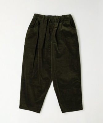 ＜BASCO (Women/大きいサイズ)＞マオパンツ７　細コーデュロイのビッグポケットパンツ　１４２５４４３－１０
