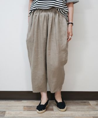マオパンツ麻・19 定番人気のリネン素材 1428552ー10