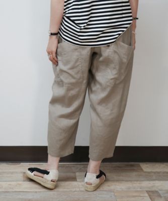 マオパンツ麻・19 定番人気のリネン素材 1428552ー10