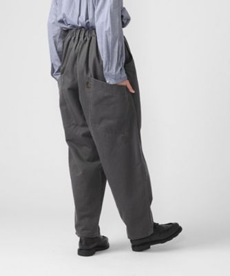 マオパンツロング・36 ヴィンテージ風加工を施したチノ素材