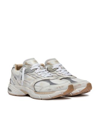 Crime London Fugitive 9094 Lace-Up Sneakers in White | Lyst