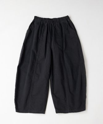 【送料無料】BASCO (Women/大きいサイズ)/バスコ ラッカーパンツ・Iコットン起毛のコクーンシルエットパンツ 1431643-4 スミクロ パンツ・ズボン【三越伊勢丹/公式】