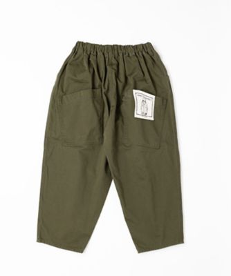 マオパンツチノ 定番バックポケットパンツのチノ素材 フラッシャー