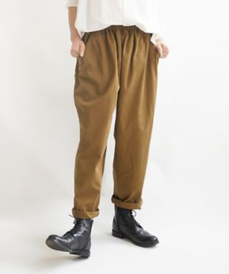 ＜BASCO (Women/大きいサイズ)＞マオパンツロングチノ　定番バックポケットパンツ（ロングタイプ）チノ素材　フラッシャー＆ピスネーム付き　１４５１９５３ー４