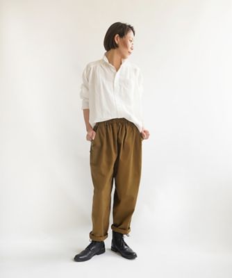 バスコのマオパンツ　チノパン マオパンツロングチノ 定番バックポケットパンツ（ロングタイプ