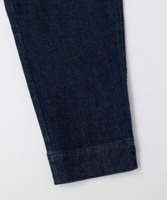 アルマパンツデニム　すっきりシルエットのテーパードパンツ　１４５５０４１ー４