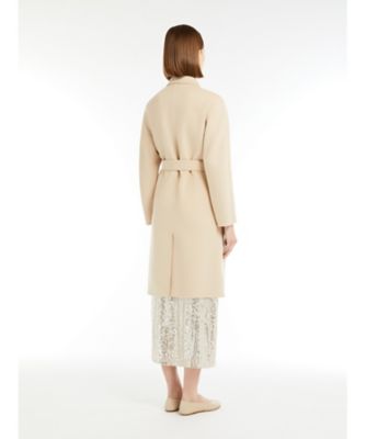 大きいサイズ 】ウィークエンド マックスマーラ ダブルフェイス コート