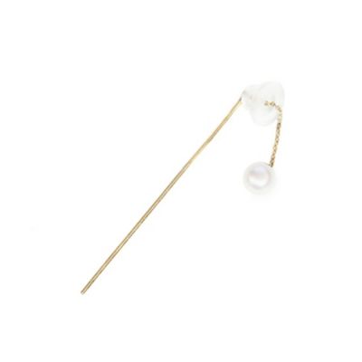 ＜e.m. (Women)＞パールロングピアス　※シングル