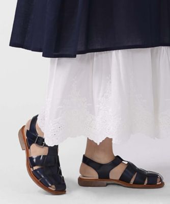 ペチスカートB カットワーク刺繍レースのインナースカート