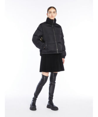 マックスマーラ　コーデュロイ　シャツワンピース　黒　ロング　シャツジャケット マックスマーラ コーデュロイ シャツワンピース 黒 ロング シャツ