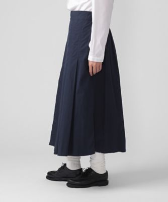 カホリンスカート 異素材切替プリーツスカート 1525063ー10