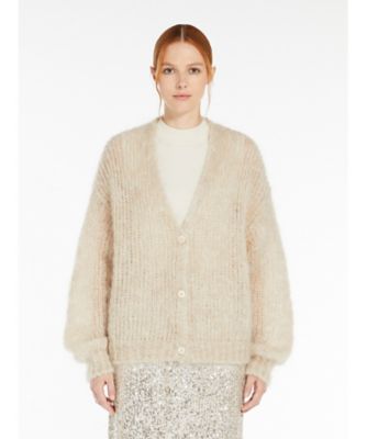 WEEKEND MAX MARA ウール ヤーン カーディガン
