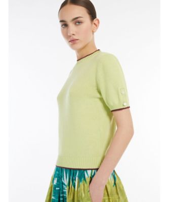 Weekend Max Mara (Women) /ウィークエンド マックスマーラ コットン　ショート　スリーブ　ニット　１５３６１０１５６