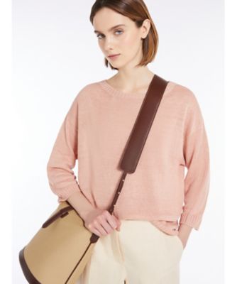 ＜Weekend Max Mara (Women) ＞オーバーサイズリネンセーター　１５３６１０６５２