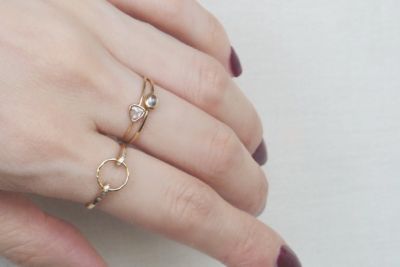 サークルダイヤモンドリング