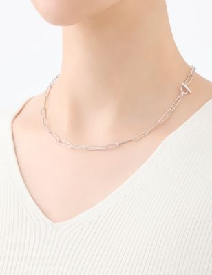Ｓｉｌｅｎｔ　Ｒａｉｎ　ネックレス　クリップチェーンＭ　４０ｃｍ　１６０２２３２０４８