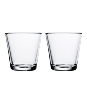＜iittala＞カルティオ　タンブラー　ペア　クリア
