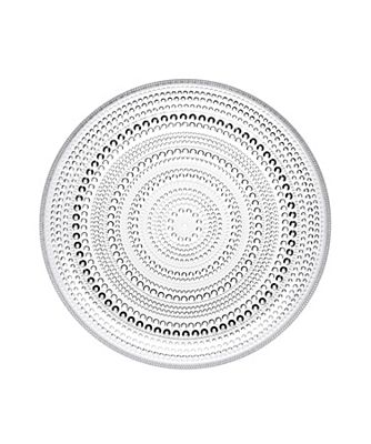 ＜iittala＞カステヘルミ　プレート２４．８ｃｍ　クリア