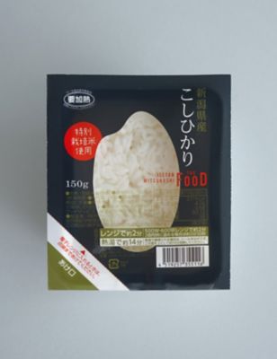 新潟県産特別栽培米こしひかり パックご飯 ３パック入 | 三越伊勢丹オンラインストア 【公式】