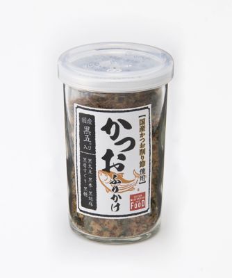 ＜ISETAN MITSUKOSHI THE FOOD＞【ＤＡＩＬＹおまとめ】国産黒五入りふりかけ　かつお　瓶入