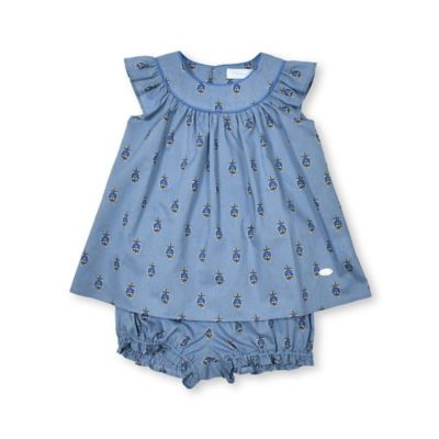 ＜Tartine et Chocolat (Baby&Kids) ＞ローン花プリントブルマ付きワンピースベビー