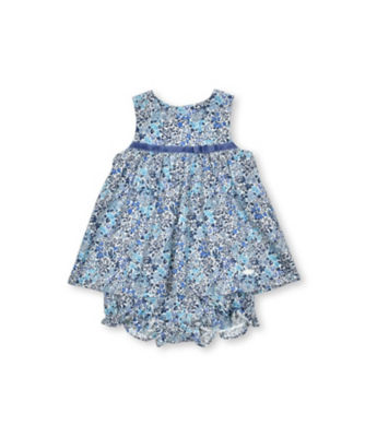 ＜Tartine et Chocolat (Baby&Kids) ＞リバティ　ＪｏａｎｎａＬｏｕｉｓｅ　シャツコールブルマ付ワンピース　１７０２－６７０２５