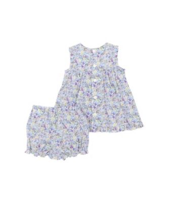 リバティ（ＣｌａｓｓｉｃＧａｒｄｅｎ）タナローンブルマ付きワンピース　１７０２－７０５３５