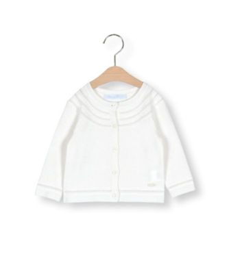 ＜Tartine et Chocolat (Baby&Kids) ＞ガーター編みセーターカーディガン