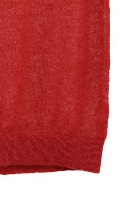 Ｗ　ＦＡＣＥ　ＳＨＥＥＲ　ＲＩＢＢＯＮ　ＫＮＩＴ　ＴＯＰＳ