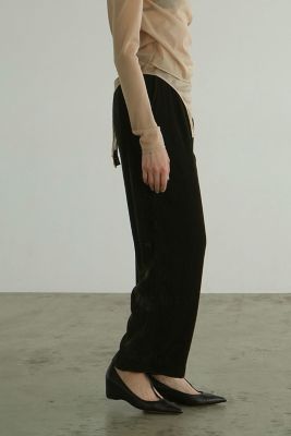 VELOR TUCK WIDE PANTS｜SKIRT/PANTS(スカート/パンツ)｜CLANE OFFICIAL ONLINE STORE