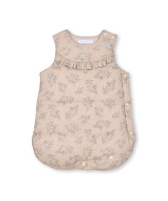 ＜Tartine et Chocolat (Baby&Kids) ＞リリアンフラワーフリル付きスリーパー