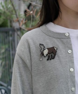 トナカイ ブローチ 171486318 | Moko Kobayashi (Women