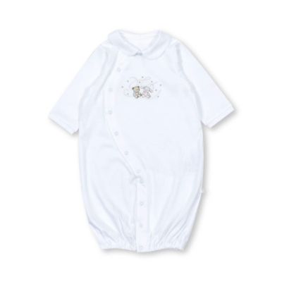 ＜Tartine et Chocolat (Baby&Kids) ＞ウサギクマ刺繍コットン２ＷＡＹベンリオール