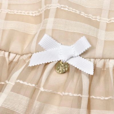 麻チェックワンピース | Tartine et Chocolat (Baby&Kids