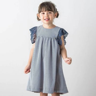 袖レースワンピース | Tartine et Chocolat (Baby&Kids) /タルティーヌ