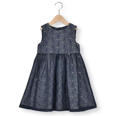 シフォンラメ刺しゅう花柄ドレス | Tartine et Chocolat (Baby&Kids
