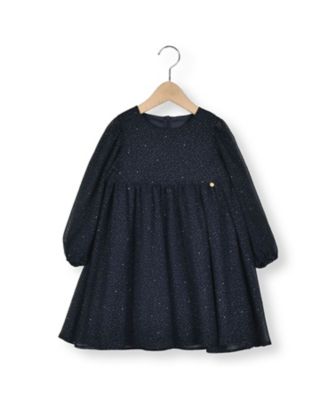 ＜Tartine et Chocolat (Baby&Kids) ＞ミクログリッターワンピース　１７２１－６７０１５
