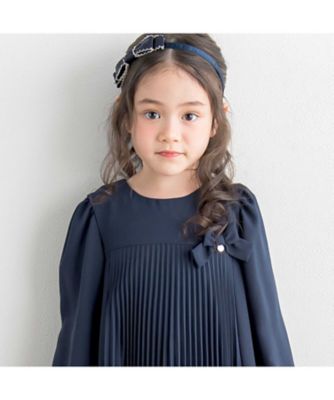 ジョーゼットプリーツワンピース　１７２１－７０５１４