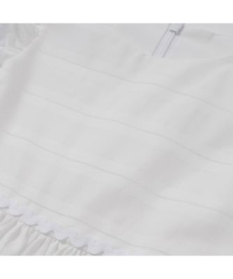 オーガニックコットンストライプワンピース　１７２１ー７３１０２