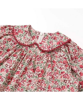 リバティタナローン（Coward）花柄ワンピース 1721ー