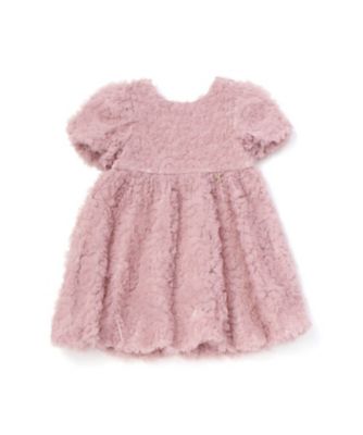 TOCCA ドレス 140cm パール フリル ピンク140cm 立体フリルチュール フォーマルドレス 1721ー85521 | Tartine
