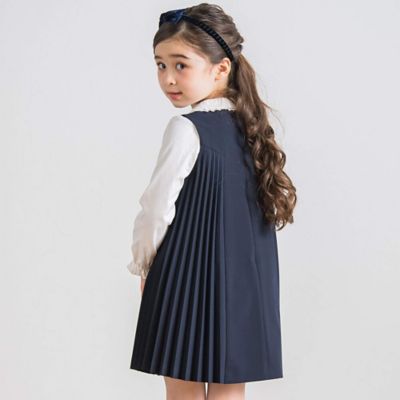 アコーディオンプリーツジャンパースカート