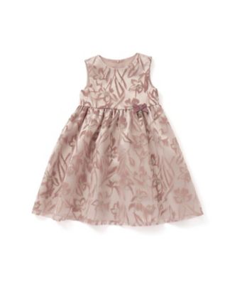 ＜Tartine et Chocolat (Baby&Kids) ＞ワッシャーオーガンジーフロッキープリントワンピース　１７２３ー７１５３９