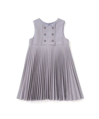 ＜Tartine et Chocolat (Baby&Kids) ＞アコーディオンプリーツジャンパースカート　１７２３ー７６０８４
