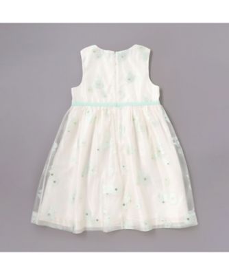 BABY コットン フラワー生地　ジャンパースカート　白　ホワイト　夏 レーシィフローラルジャンパースカート – BABY, THE STARS SHINE BRIGHT