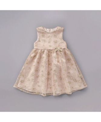 チュール花柄刺しゅうジャンパースカート 1723‐80540