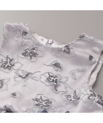 チュール花柄刺しゅうジャンパースカート 1723‐80540