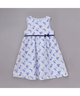 ジャカードフラワーリボン付きジャンパースカート 172380562