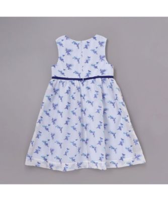 ジャカードフラワーリボン付きジャンパースカート 172380562