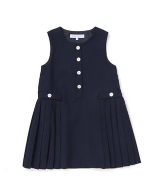 サイドプリーツ切替ジャンパースカート 1723ー86502